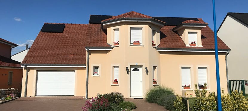 Maison de Florent, autoconsommateur solaire