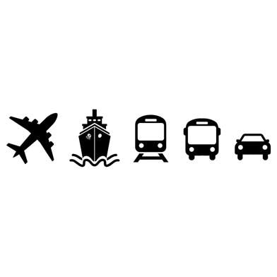 Les différents modes de transports