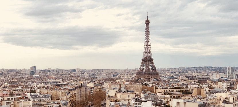 Vue de Paris avec la Tour Eiffel : comment trouver un déménageur à Paris ?