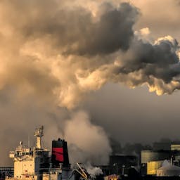 Pollution port industriel