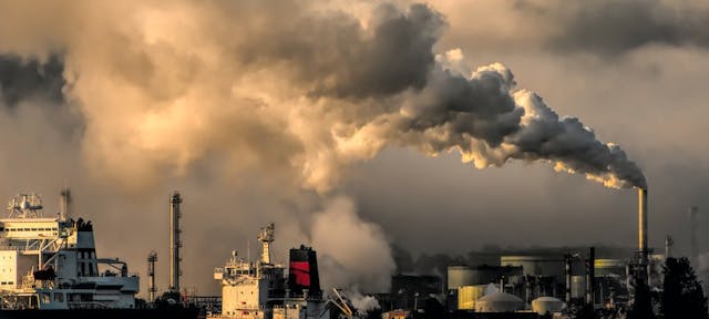 Pollution port industriel