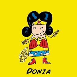 Illustration de Donia notre directrice des projets informatiques.