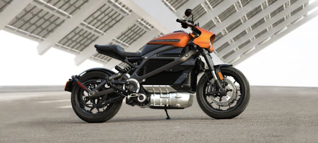 Moto électrique Harley Davidson
