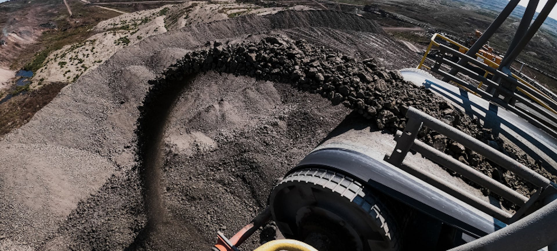 Extraction du charbon, un combustible minéral fossile