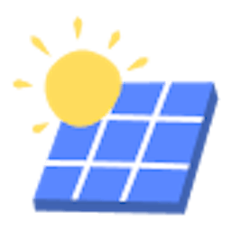 pictogramme représentant un panneau solaire