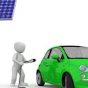 Recharger voiture électrique avec un panneau solaire