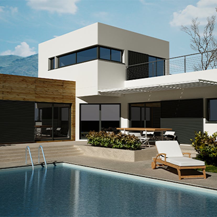 Maison bioclimatique