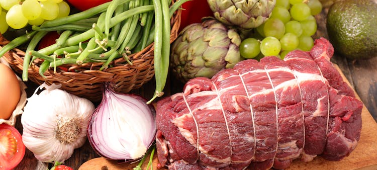 régime flexitarien : viande et légumes
