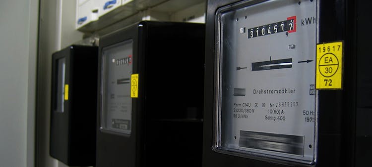 Ancien compteur électrique