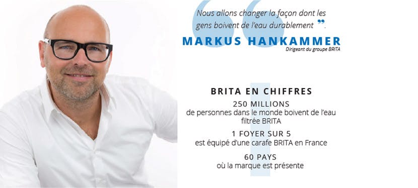Brita nous explique son concept et sa démarche écologique au travers d'une interview