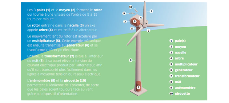 Comprendre le fonctionnement d’une centrale éolienne