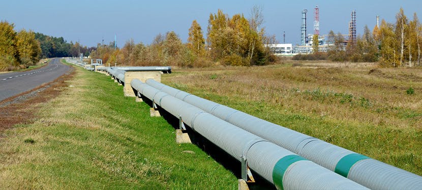 Un pipeline de gaz