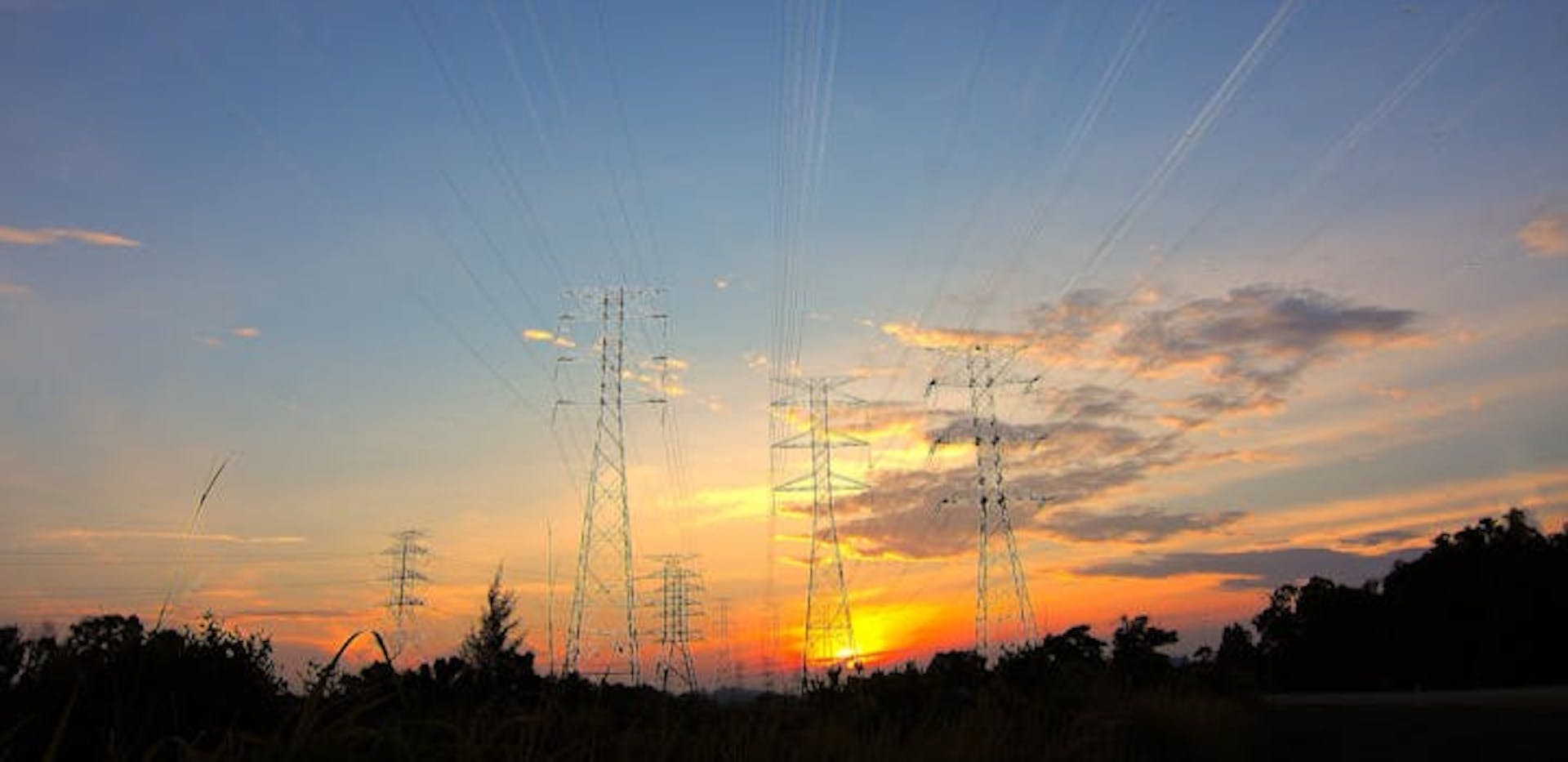 Lignes électriques à haute tension