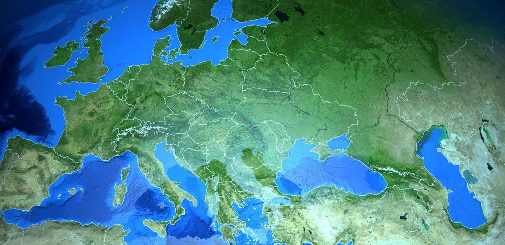 Les rejets de CO2 par les pays européens