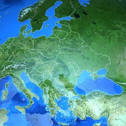 Les rejets de CO2 par les pays européens