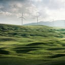 Électricité verte d'origine éolienne