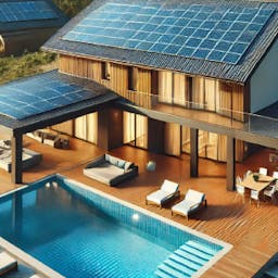 Panneau solaire piscine