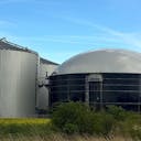 Une unité de production de biogaz