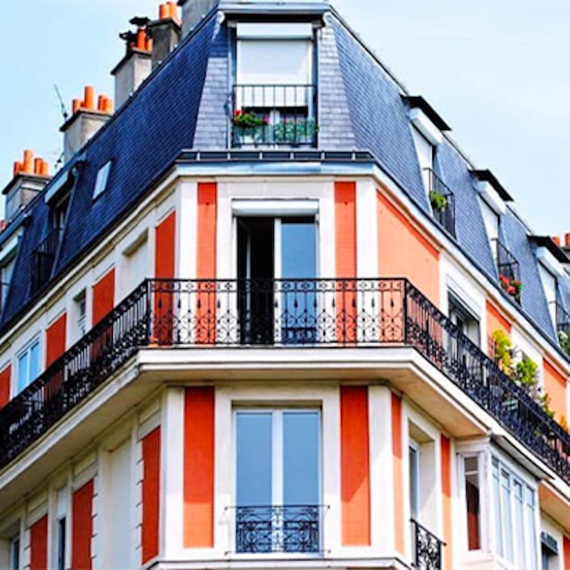 Le toit d'une copropriété 