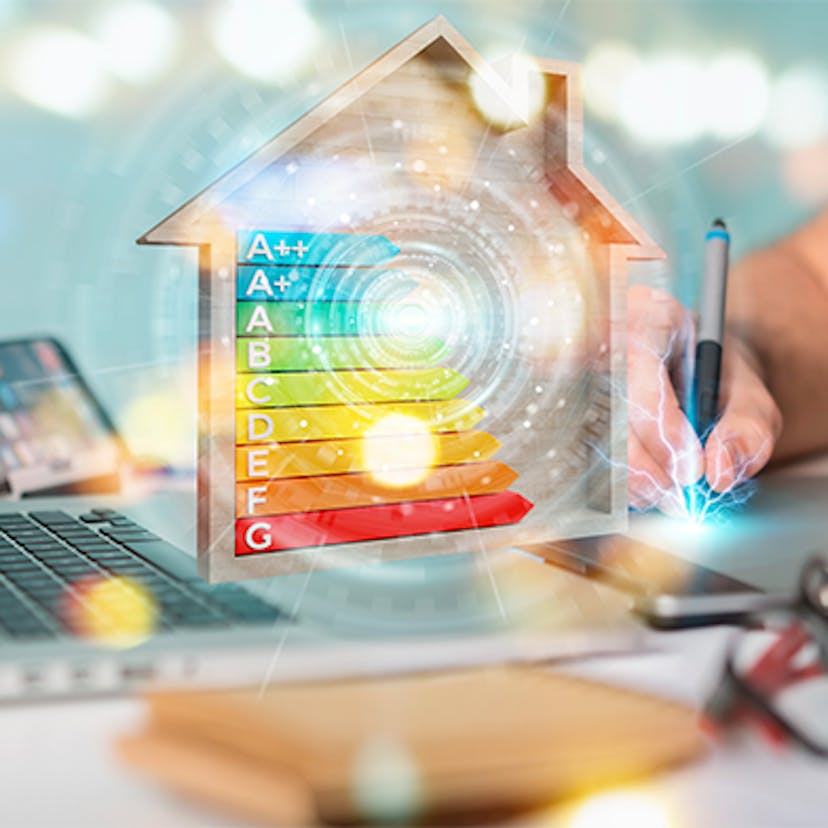 l'étiquette énergie qui indique la performance énergétique d'un logement