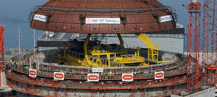 Un chantier EPR