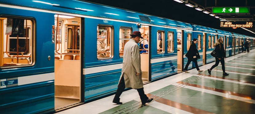 Les transports en commun comme le métro ne sont pas disponibles à la campagne