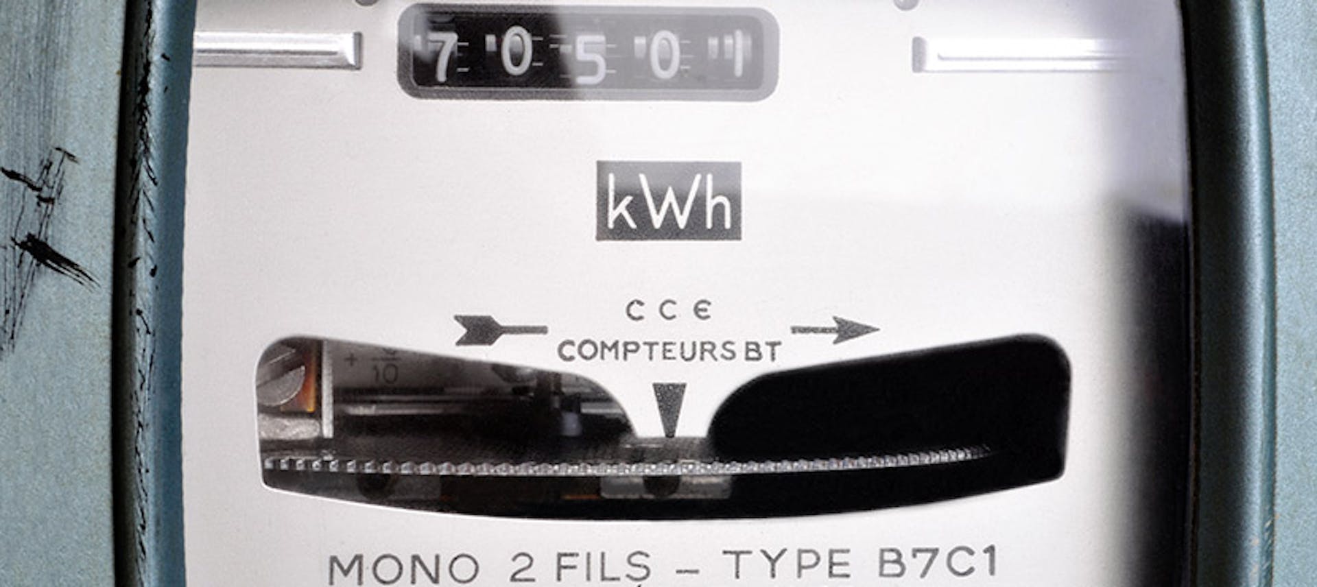 Un compteur électrique
