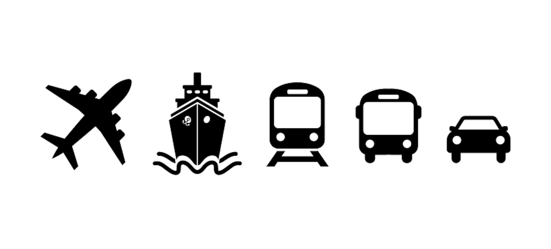 Les différents modes de transports