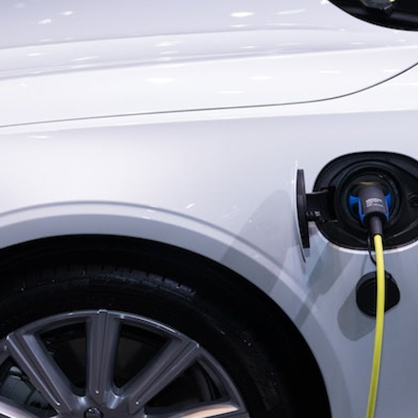 chargement d'une voiture électrique