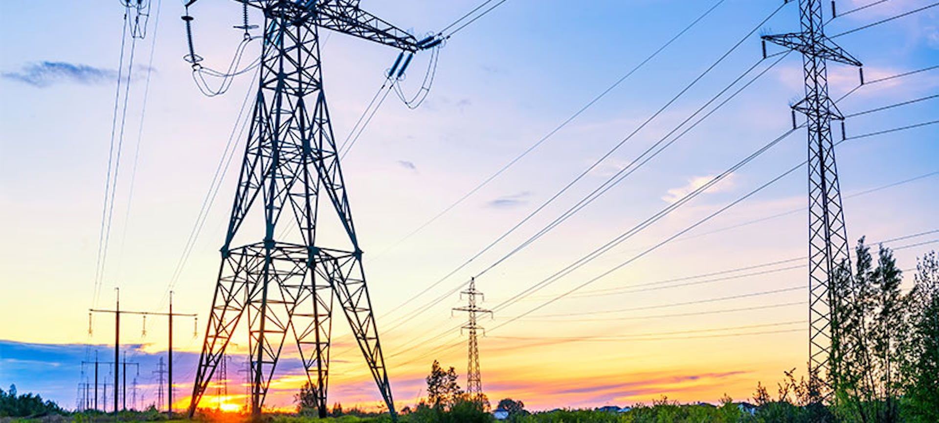 Des lignes à très haute tension