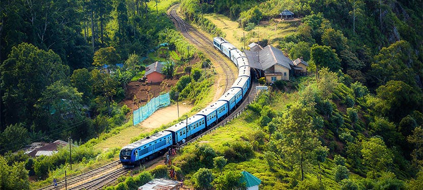 Le train permet de voyager de manière écolo