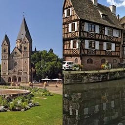 Photos des villes de Strasbourg et Metz dont nous sommes le fournisseur.