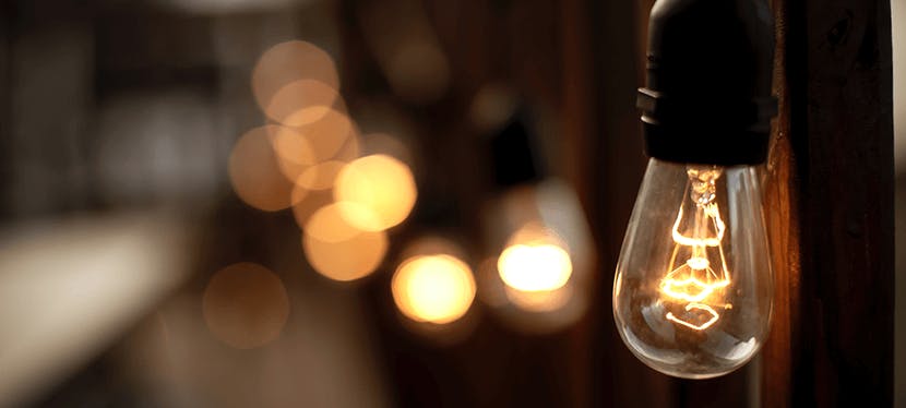 Les différents types d'ampoules (électrique, incandescente, basse  consommation, halogène, LED, néon..)