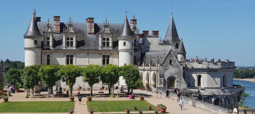 Chateau d'Amboise, dans la vallée de la Loire