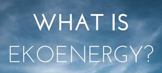 Qu'est-ce que c'est EKOENERGY ?