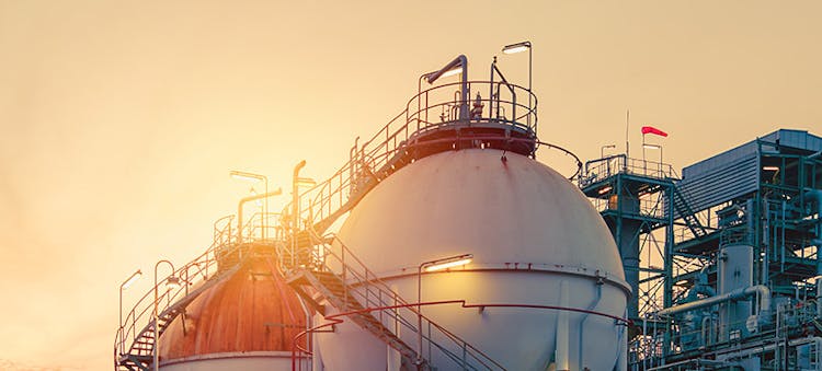 Cuves de stockage de gaz