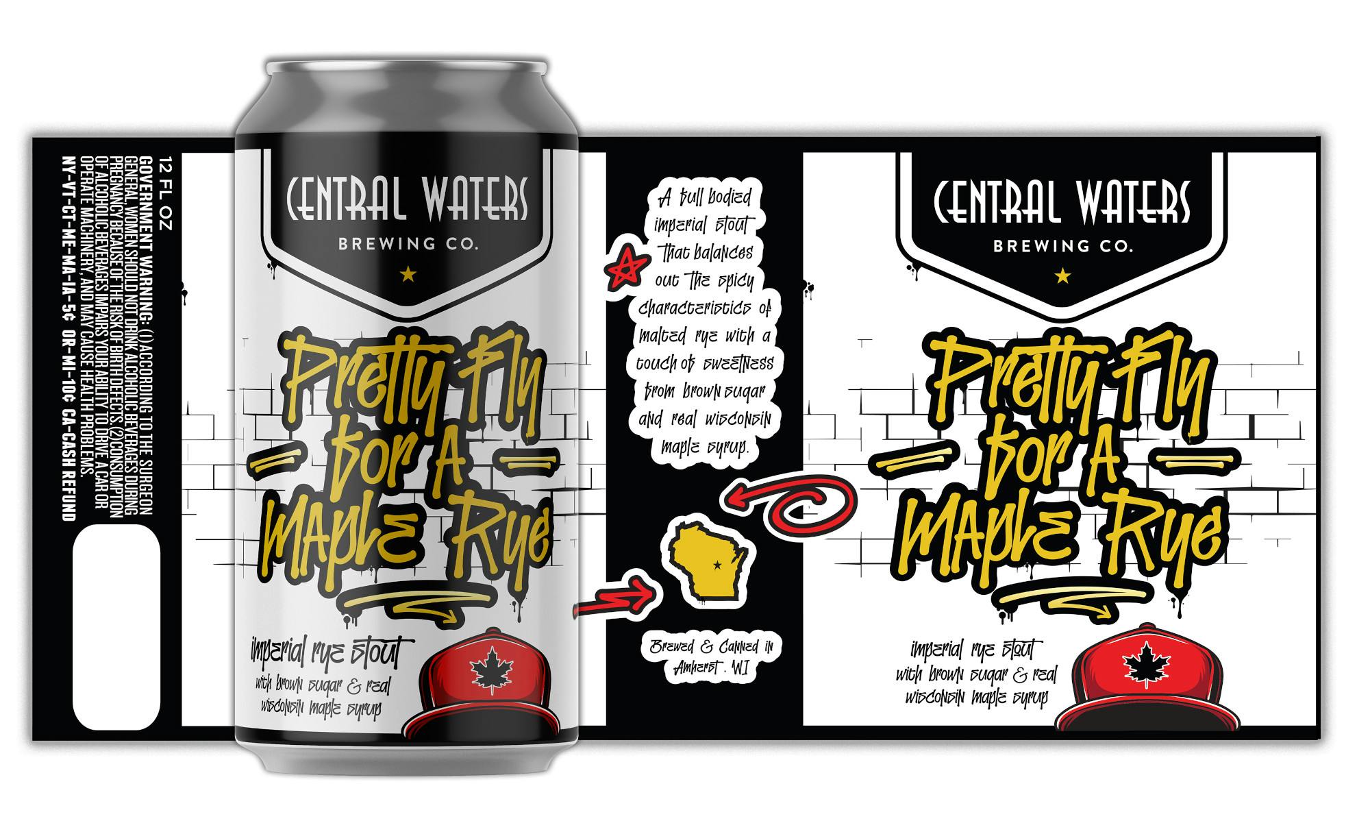 Central Waters Maple Rye Design