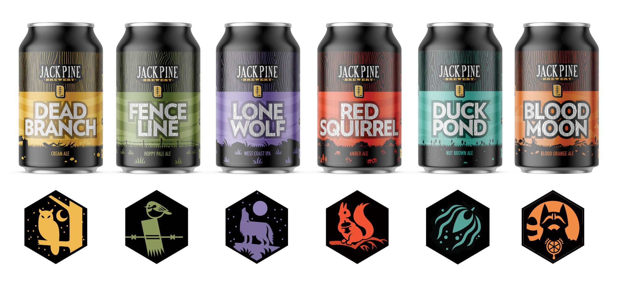 Jack Pine Brewery Flagship Cans