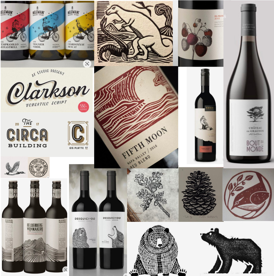 Converse Wine Mood Board