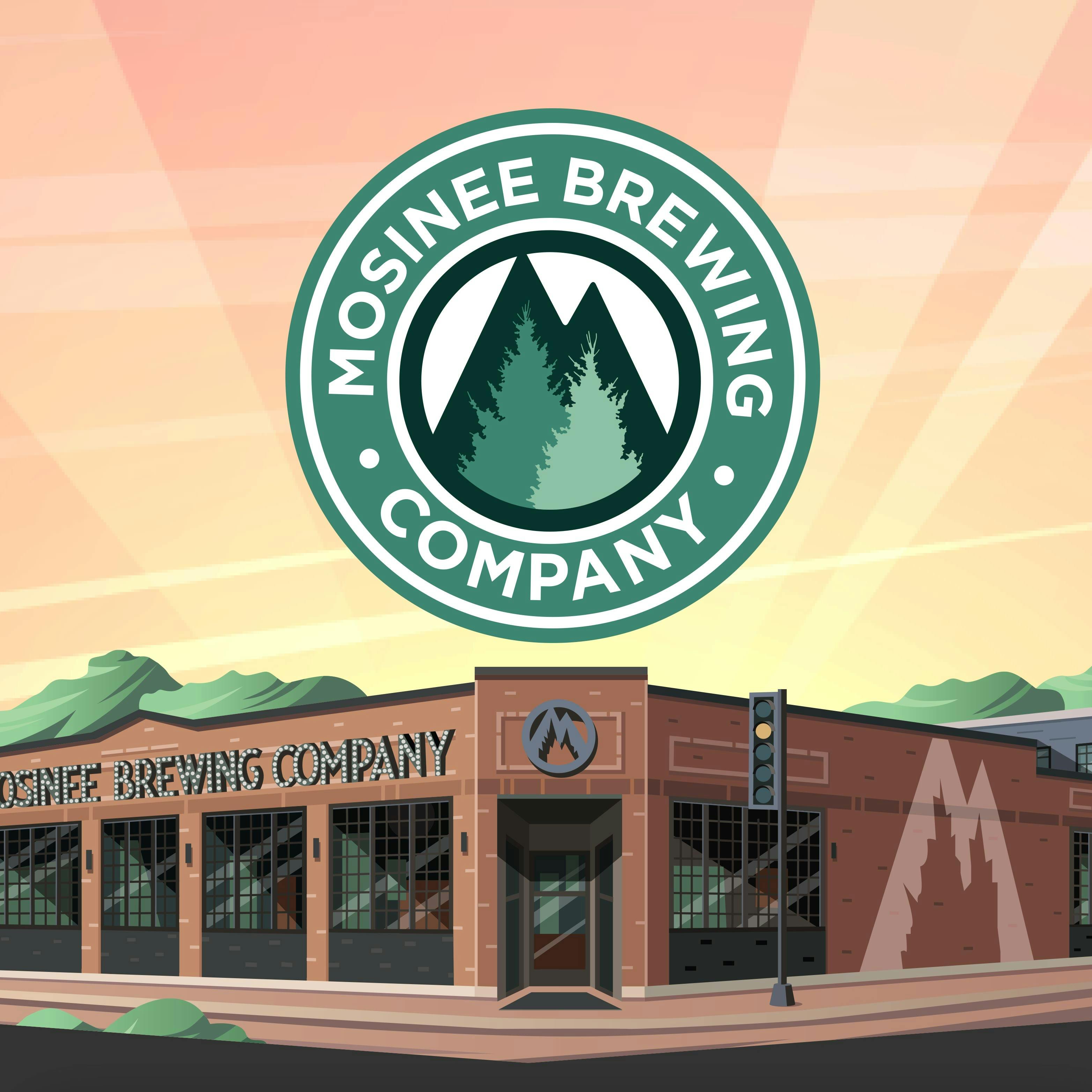 Mosinee Brewing Building Illustration