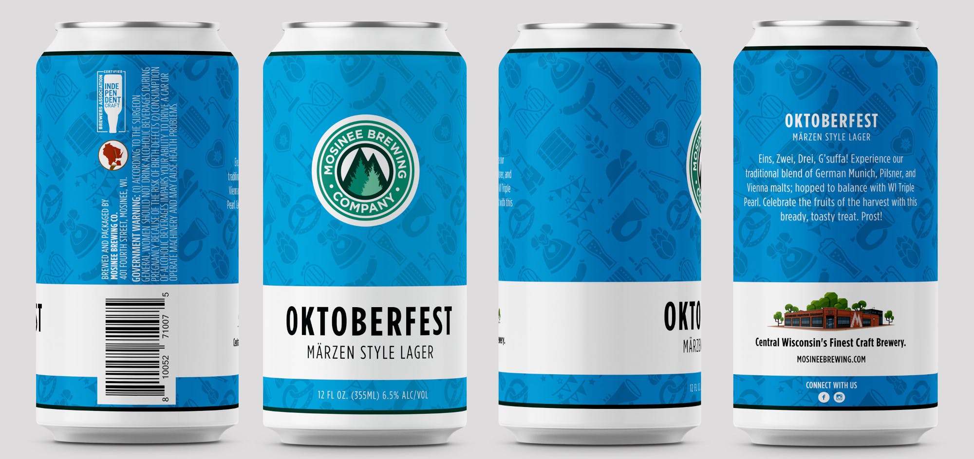 Mosinee Brewing Octoberfest Can