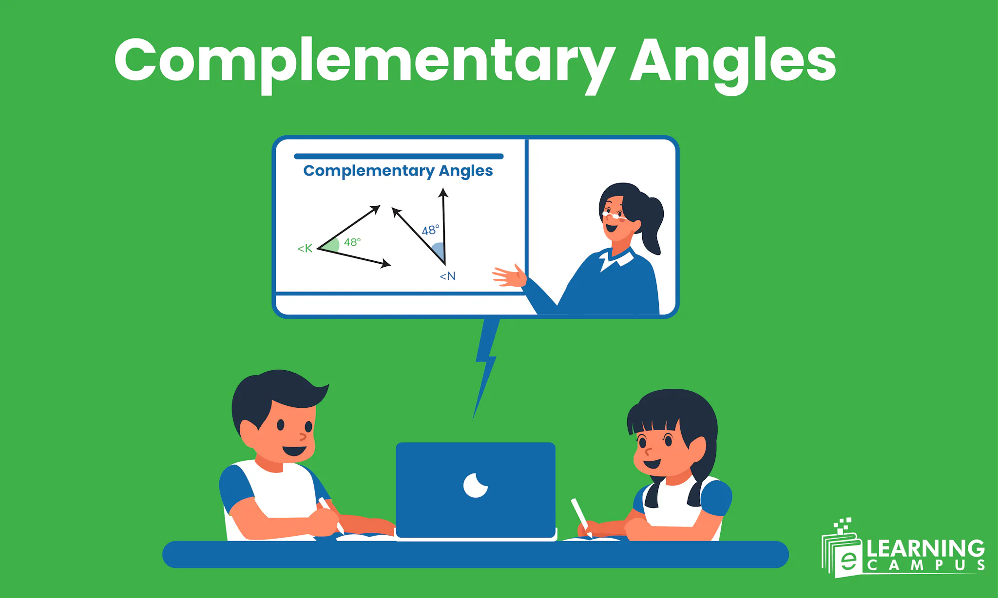 Complementary Angled Definition and types of complimentary angles