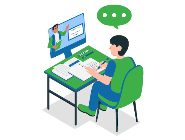 Hire online English tutor