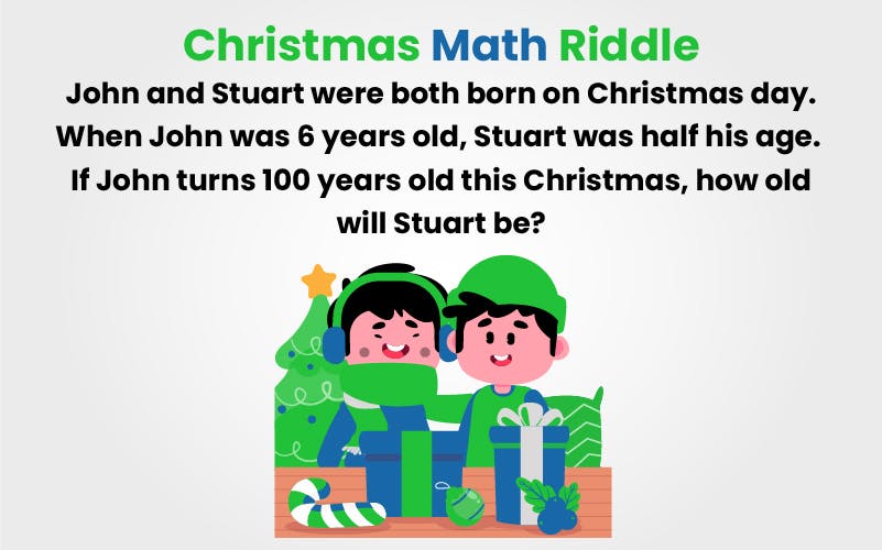 Christmas maths Riddle