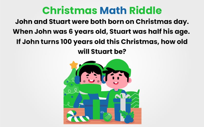 Christmas maths Riddle