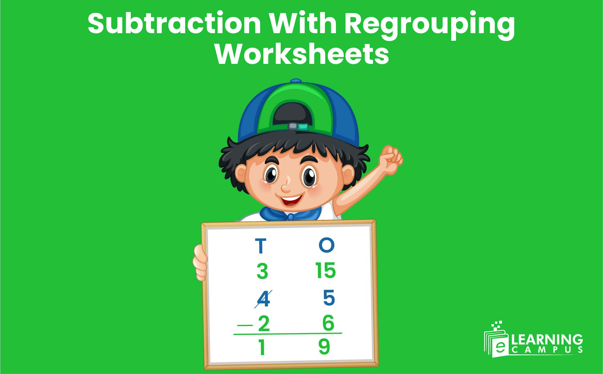 Subtraction With Regrouping Worksheets