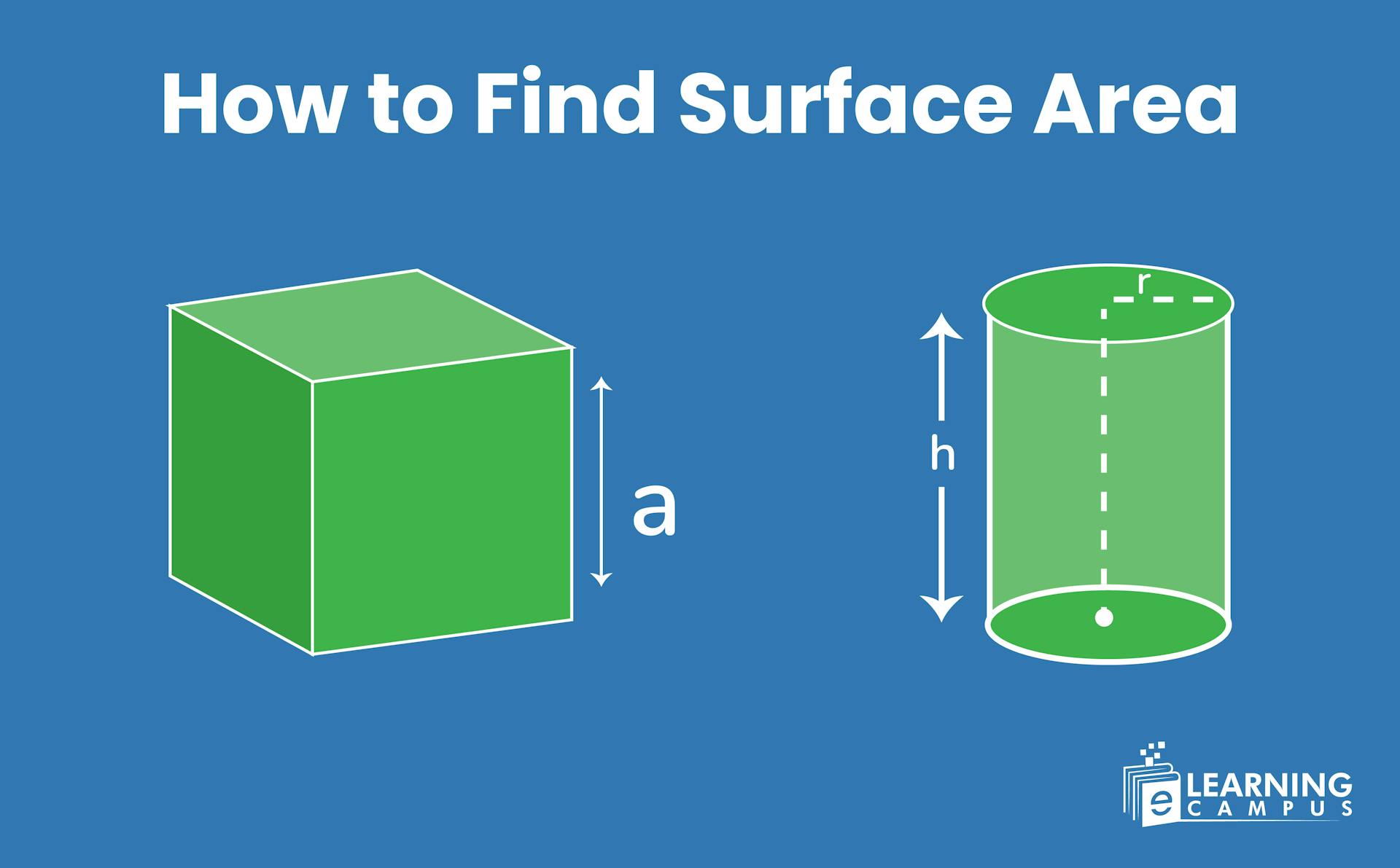  how to find surface area