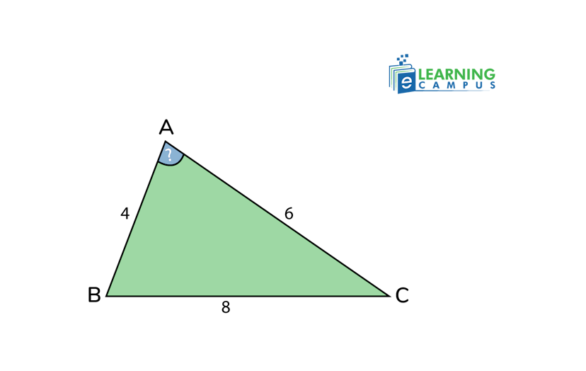 Find an angle given 3 sides