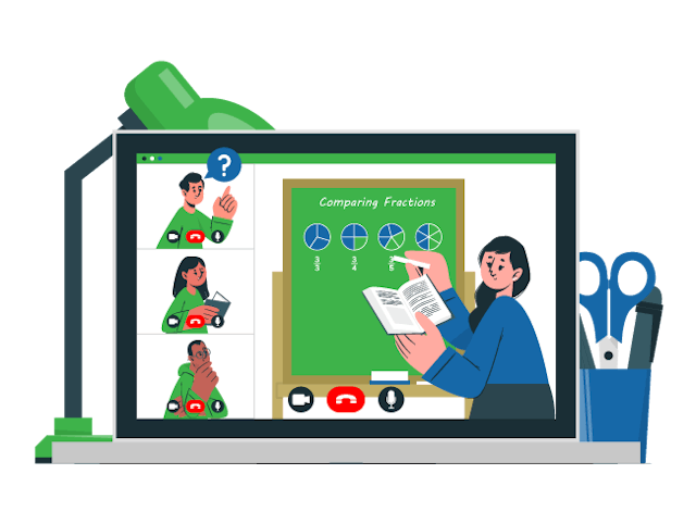 Online math tutor