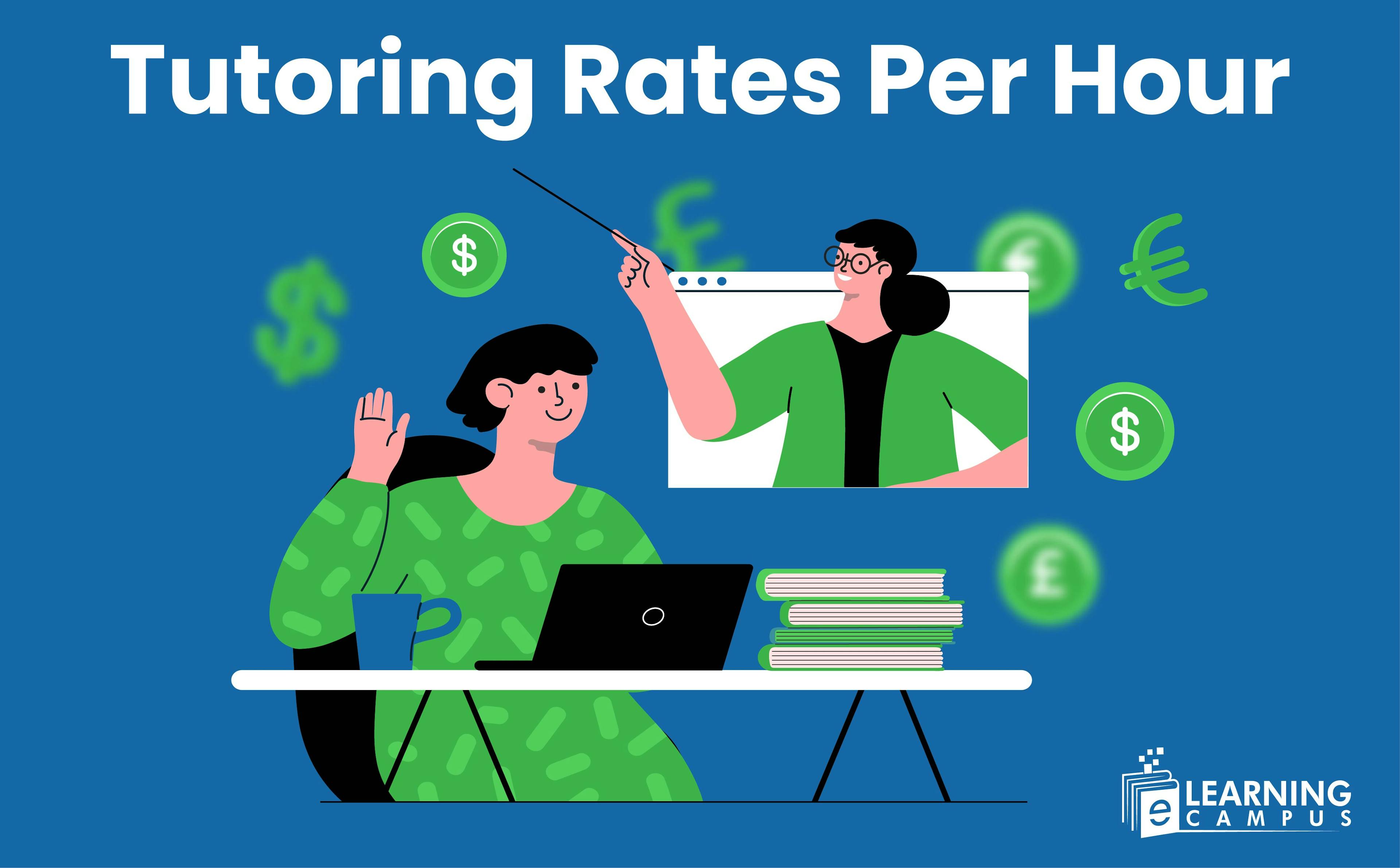 Tutoring rates per hours across the globe